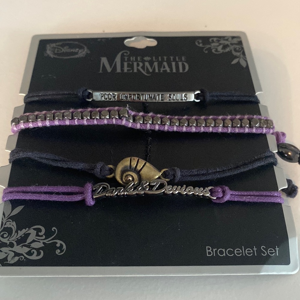 The Little Mermaid Bracelet Set